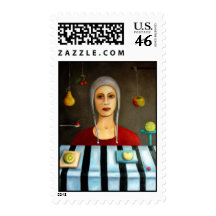 The fruit collector stamps