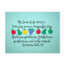 The fruit of the Spirit... Post Cards