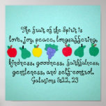 The fruit of the Spirit. Print