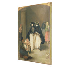 The Fruit Seller Gallery Wrapped Canvas