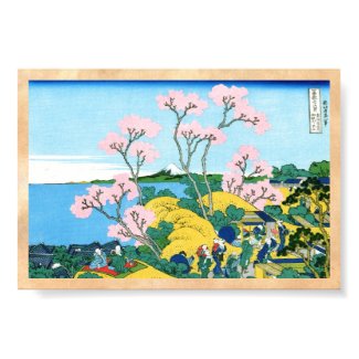 The Fuji from Gotenyama at Shinagawa Hokusai Print