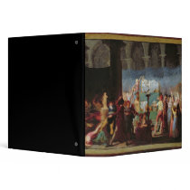 The Funeral of Marat in the Ancient Church Vinyl Binders