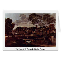 The Funeral Of Phocus By Nicolas Poussin Cards