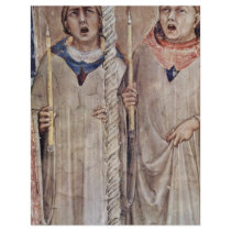 The Funeral Of St. Martin Details: Singing Monks Letterhead Design