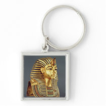 The funerary mask of Tutankhamun Keychains