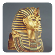 The funerary mask of Tutankhamun Sticker