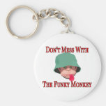 The Funky Monkey Key Chains