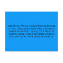 The funny thing about this postcard is you take... by sk8tergirl150 The funny thing about this postcard is you take...