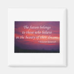The Future Belongs Fridge Magnets