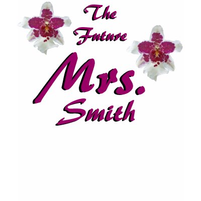 The Future Mrs. Customizable T Shirt