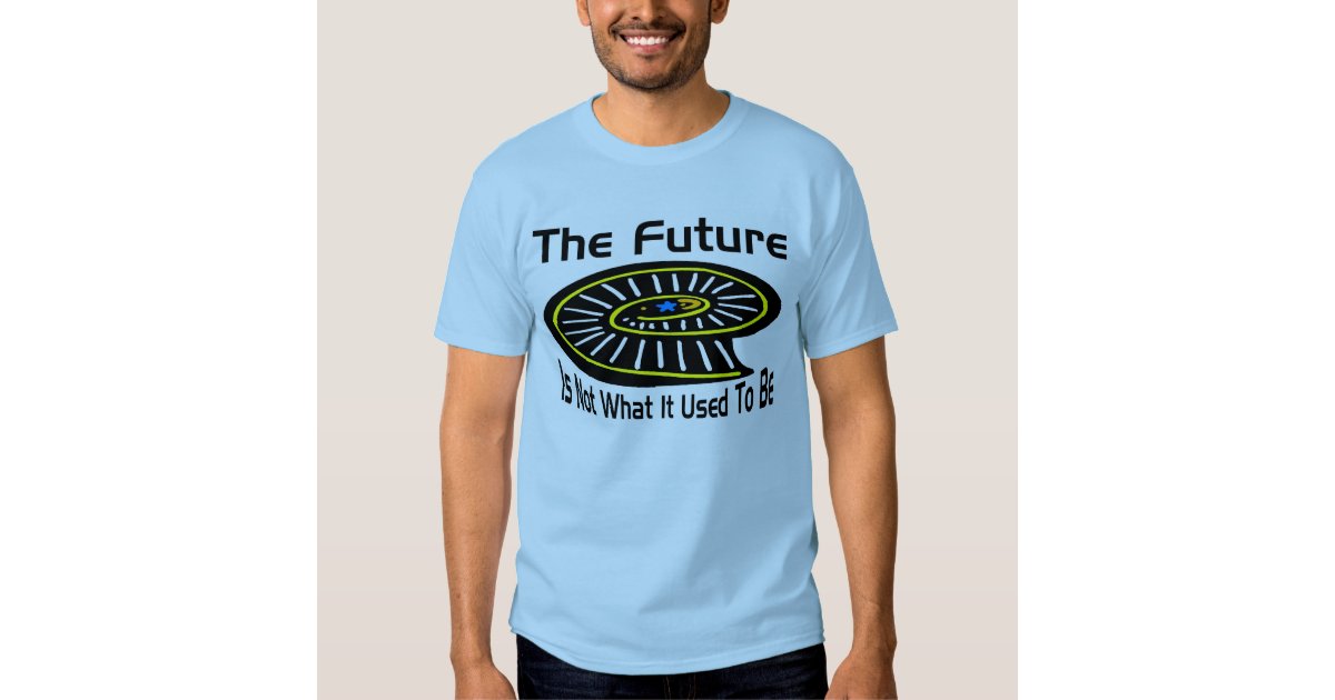 black to the future t shirt