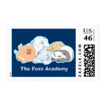 The Fuzz Academy stamp