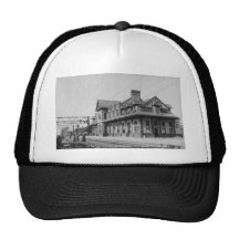 The G.T.R. Railroad Depot - Louis Pesha Trucker Hats