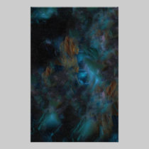 The Galaxy Shifting in the Atmosphere stationery