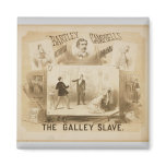 The Galley slave Vintage Theater Fridge Magnets