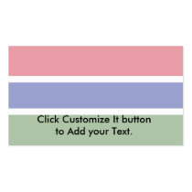 The Gambia, Gabon Business Cards
