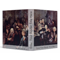 The Gambling Den " By Hogarth William Binders