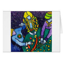 The Game by Piliero Greeting Cards