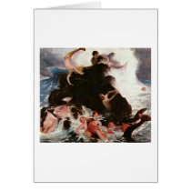 The Game Of The Naiads By Arnold Bocklin Cards