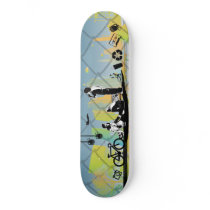 The Gang Skateboard by taratel The Gang Skateboard