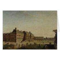 The garden front of the town castle, 1773 cards