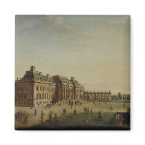 The garden front of the town castle, 1773 magnets