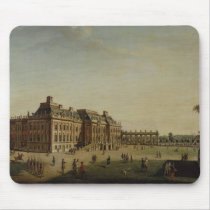 The garden front of the town castle, 1773 mousepad