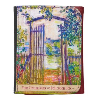 The Garden Gate at Vetheuil Claude Monet painting