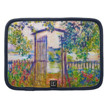 The Garden Gate at Vetheuil Claude Monet Folio Planners