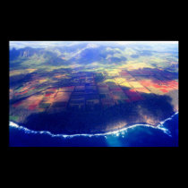 The Garden Isle Canvas Prints