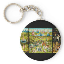 The Garden of Earthly Delights by Hieronymus Bosch Keychains
