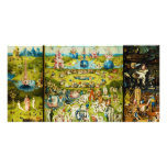 The Garden of Earthly Delights by Hieronymus Bosch Custom Photo Card