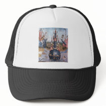 The Garden Of Earthly Delights: By Hieronymus Mesh Hats