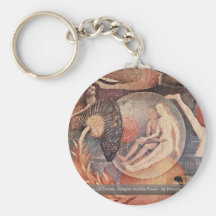 The Garden Of Earthly Delights: By Hieronymus Key Chains