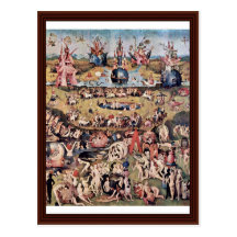 The Garden Of Earthly Delights: By Hieronymus Postcards