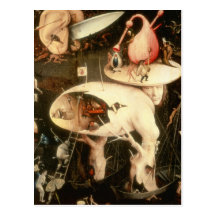 The Garden of Earthly Delights: Hell Post Card
