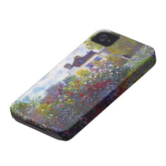 The Garden of Monet at Argenteuil Claude Monet iPhone 4 Covers