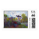 The Garden of Monet at Argenteuil Claude Monet Postage