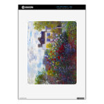 The Garden of Monet at Argenteuil Claude Monet iPad Skins
