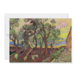 The Garden of Saint-Paul Hospital by van Gogh Custom Announcement