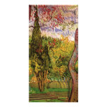 The Garden of Saint-Paul Hospital by van Gogh Custom Photo Card