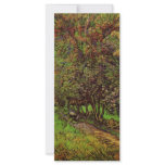 The Garden of Saint-Paul Hospital by van Gogh Custom Rack Cards