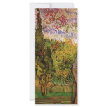 The Garden of Saint-Paul Hospital by van Gogh Rack Card Design