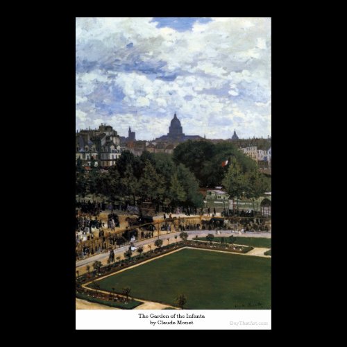 The Garden of the Infanta by Claude Monet Print