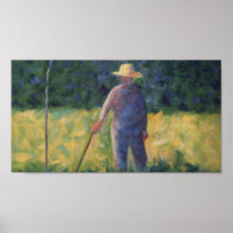 The Gardener - Georges Seurat Poster