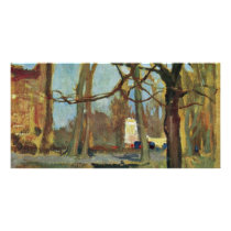 The Gardens' Planty "In Krakow" By Stanislawski Ja Customized Photo Card