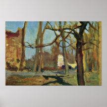 The Gardens' Planty "In Krakow" By Stanislawski Ja Print