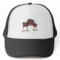 The Gate of  West Lake Huizhou: 3D Model: hats