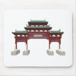 The Gate of  West Lake Huizhou: 3D Model: Mouse Mat