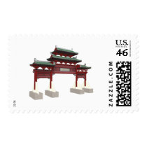 The Gate of West Lake Huizhou: 3D Model: postage by spiritswitchboard The Gate of West Lake Huizhou: 3D Model: postage